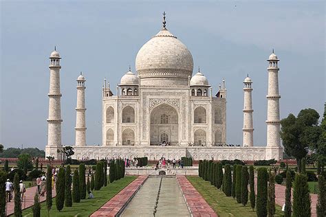 Taj Mahal Architecture Vacances Guide Voyage