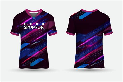 Vector De Jersey Deportivo De Nuevo Diseño Nuevo Diseño De Camisetas