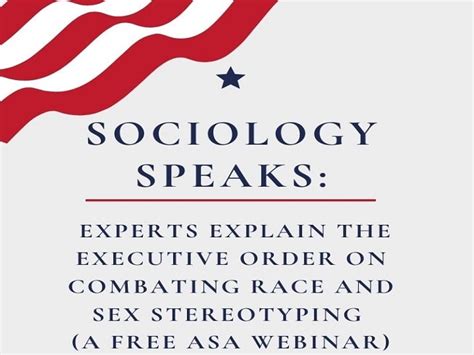 sociology speaks experts explain the executive order on combating race and sex stereotyping