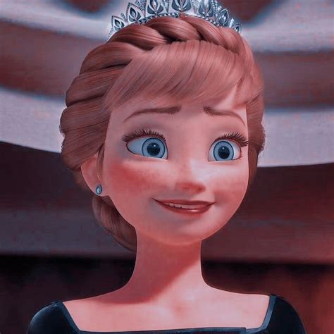 𝐚𝐞𝐬𝐭𝐡𝐞𝐭𝐢𝐜 𝐜𝐚𝐫𝐭𝐨𝐨𝐧 𝐢𝐜𝐨𝐧𝐬 Anna Disney Anna Frozen Disney Princess