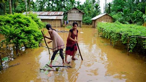 Deaths Displacement As Heavy Rain And Floods Hit Northeast India News Al Jazeera