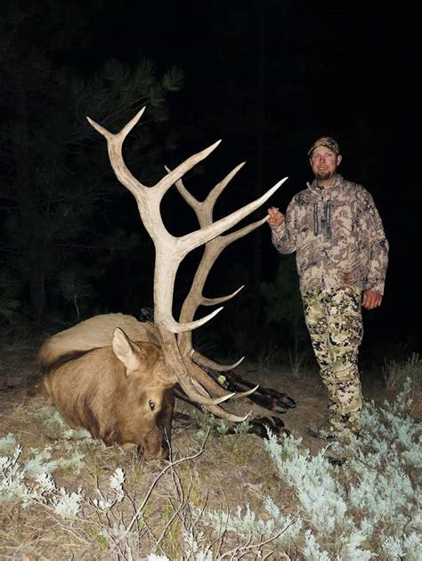 Lucky Bowhunter Shoots Massive Record Elk In Montana