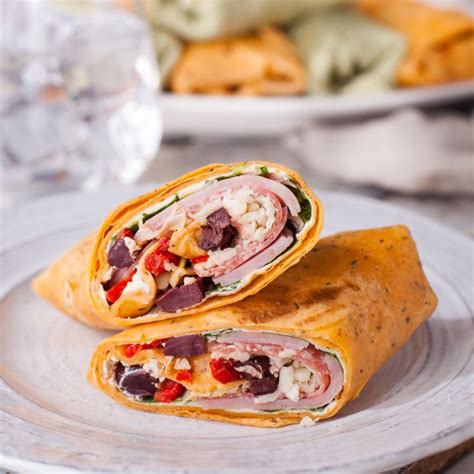 Italian Wrap Recipe The Perfect Antipasto Lunch Eating Richly