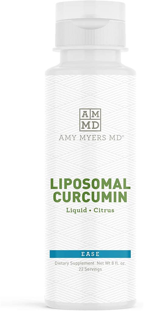 Amazon Com Liquid Liposomal Curcumin From Dr Amy Myers Supports A