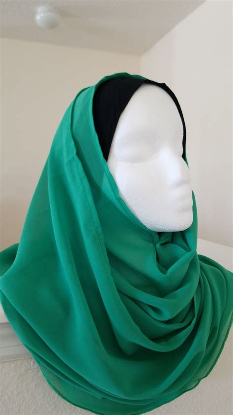 instant chiffon hijab instant hijab slip on hijab pinless etsy