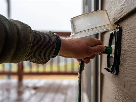 How To Protect Outdoor Outlets From Rain