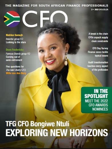 Cfo Magazine Issue 2 6 October 2022 · Cfo South Africa