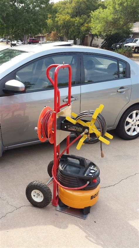 Mobile Compressor Cart For Under 50 Now If I Only Had The Hose