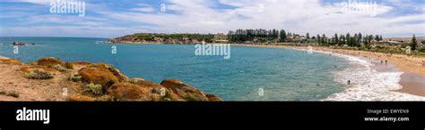 Adelaide Port Elliot Beach In Sa Australia Stock Photo Alamy
