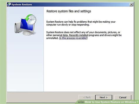 3 Ways To Use System Restore On Windows 7 Wikihow