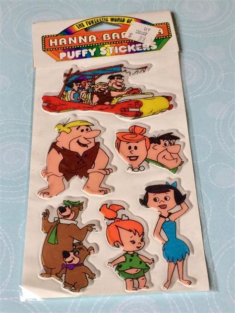 The Flintstones Collectables 1988 Factory Sealed Etsy Puffy