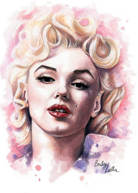 Marilyn Monroe By Emily Luella On Deviantart This Image First Pinned To Marilyn Monroe Art