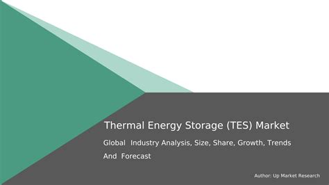 Thermal Energy Storage Tes Market Report Global Forecast To 2032