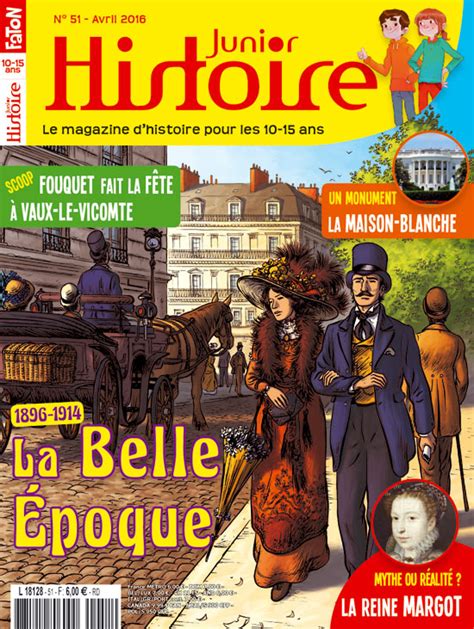 La Belle Époque Histoire Junior N° 51