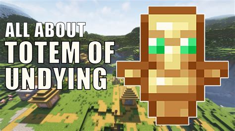 Minecraft Totem Of Undying How To Find And Use Totem Of Undying Youtube