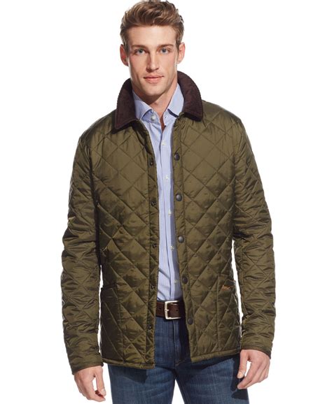 Barbour Mens Heritage Liddesdale Quilted Jacket Macys Quilted