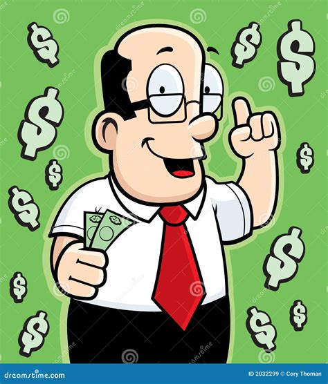 Money Guy Stock Vector Illustration Of Saving Money 2032299