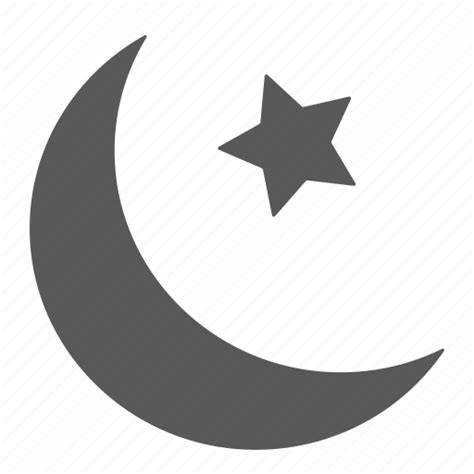 Arabic Crescent Islam Islamic Moon Star Icon