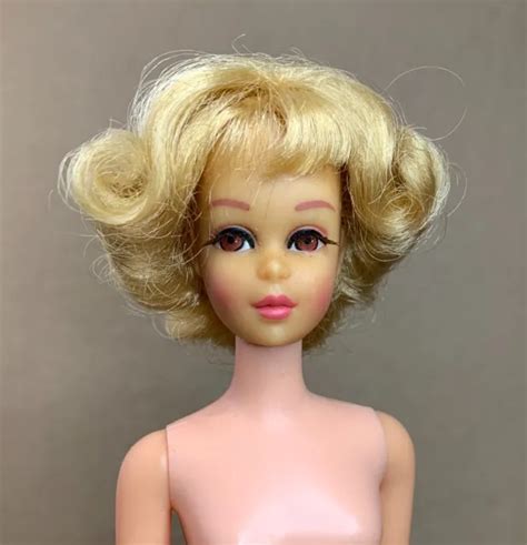 Vintage Mattel Barbie Mod Francie Tnt Short Flip Blonde
