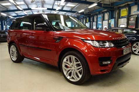 Land Rover Range Rover Sport V8 Autobiography Dynamic Firenze Red