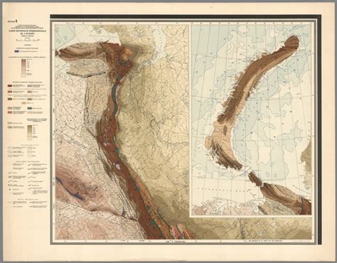 Feuille 4 Carte Tectonique Internationale De Leurope David Rumsey