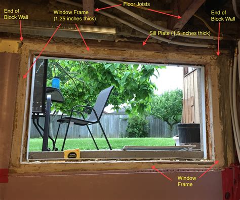 Basement Is This Basement Window Frame Structural Love And Improve Life