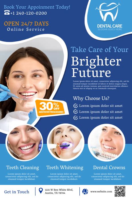 Dental Smile Poster Template Postermywall