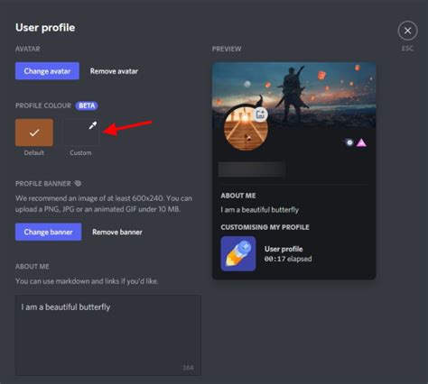 How To Customize Your Discord Profile On Pc And Mobile Beebom
