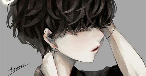 20 Fantastic Ideas Aesthetic Anime Boy With Curly Hair Ring S Art Riset