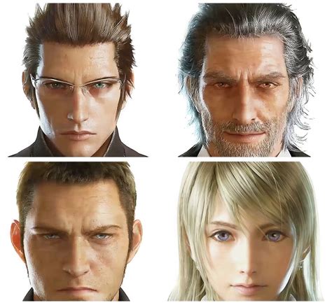 Character Faces Characters And Art Final Fantasy Xv Final Fantasy
