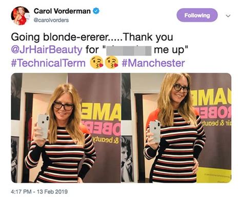 Carol Vorderman Twitter Countdown Star Shocks Fans With Rude Admission