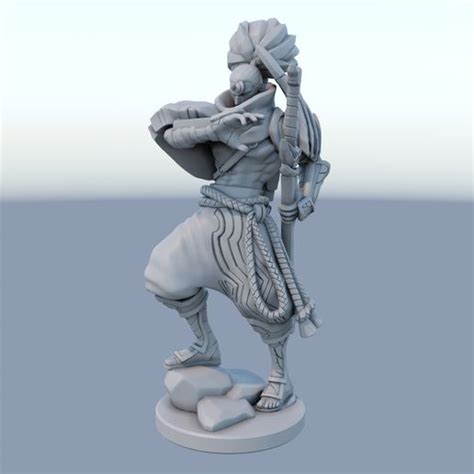 Stl File Yasuo League Of Legends 3d Print Model・model To Download And