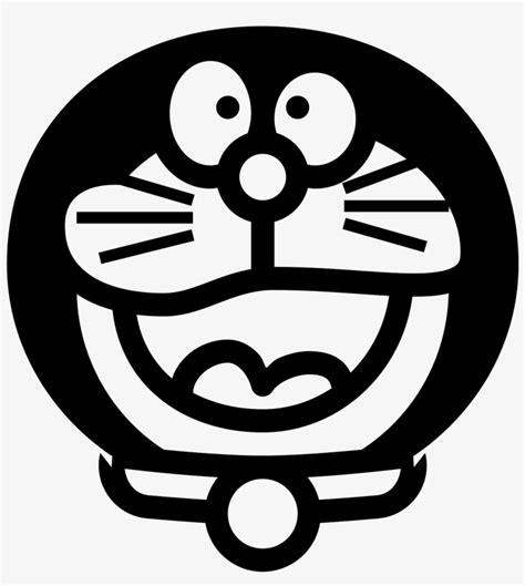 Doraemon Clipart Power Point Doraemon Vector Black And White Free