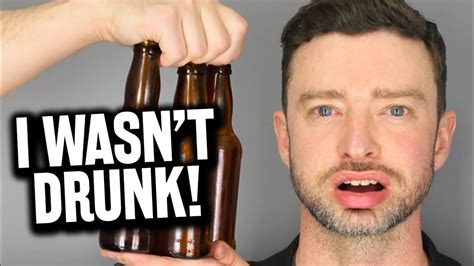 I WASN'T DRUNK! Justin Timberlake FIGHTS BACK! As JT's DARK PAST With