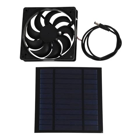 Buy Solar Panel Powered Fan Ventilator Mini Exhaust Fan 5w For