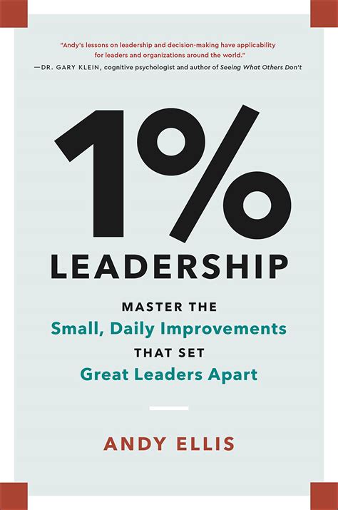 Mua Sách 1 Leadership Master The Small Daily Improvements That Set