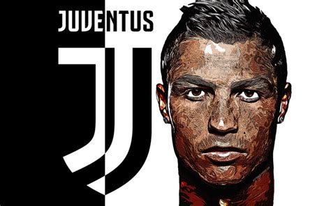 Cristiano Ronaldo Juventus Logo
