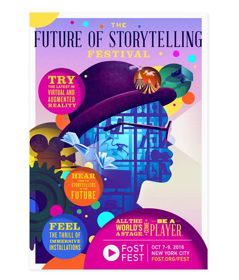 The Future Of Storytelling Festival On Behance