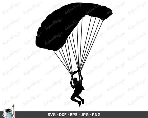 Parachute Svg Parachute Vector Parachute Clipart Parachute Etsy Canada