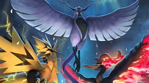 Articuno Zapdos Moltres 4k Hd Anime 4k Wallpapers Images