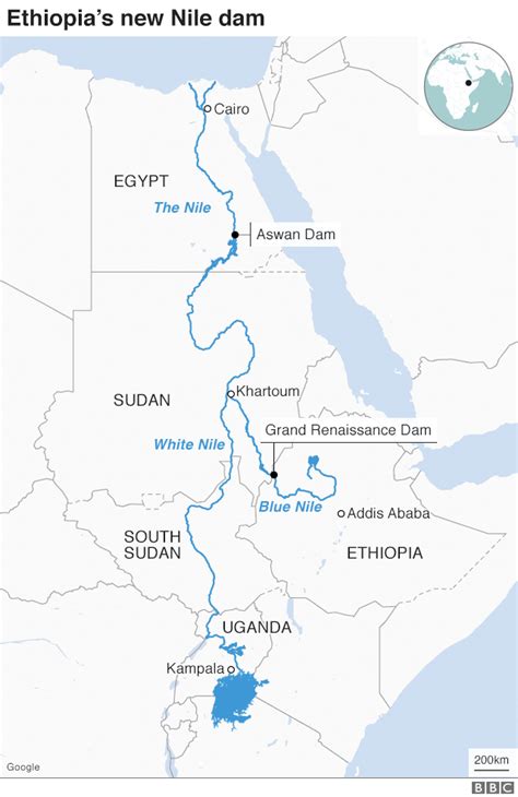 Nile Dam Row Us Cuts Aid To Ethiopia Bbc News