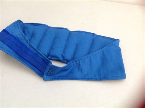 Heat Wheat Bag For Lower Back Stomach Blue For Pain Relief