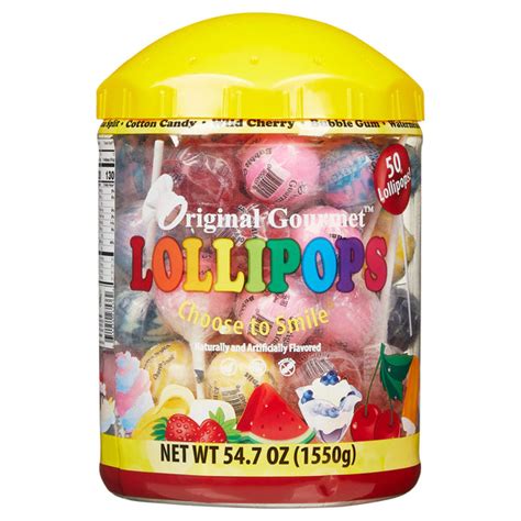Original Gourmet Lollipops Variety 50 Count Rjp Unlimited