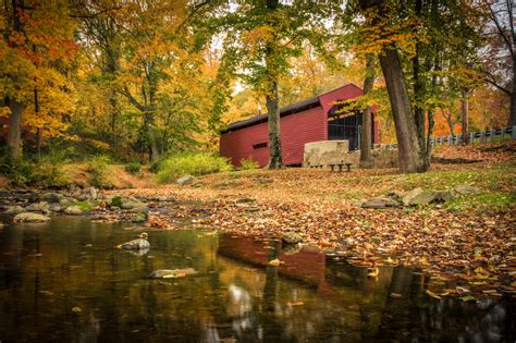 Explore 7 Of The Most Beautiful Covered Bridges In Pennsylvania This Fall