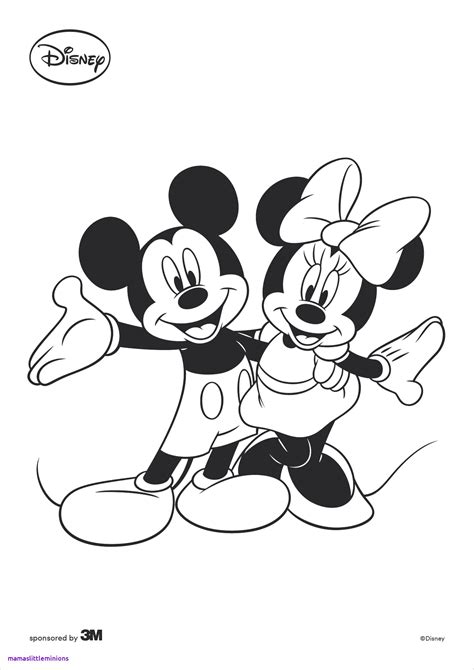 99 Das Beste Von Minnie Maus Malvorlage Sammlung Kostenlose