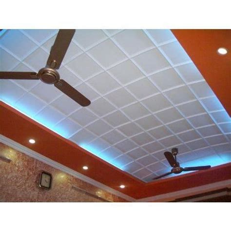 We are professional building materials manufacturer ,we produce plaster board, pvc laminated gypsum ceiling board and ceiling suspension t grids and. Gypsum Board False Ceiling at Rs 100/square feet | Gypsum ...