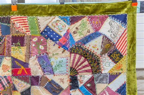 Sold Price Dated Embroidery Victorian Crazy Quilt Invalid Date Est