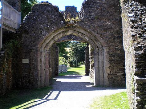 Notable For Its Perfect Circular Design Restormel Castle Is One Of The