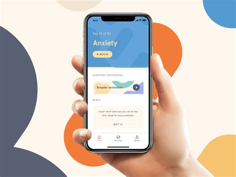 Headspace is a service that provides instruction for meditation and mental health exercises. Mobile App UI - Headspace Speed Project Freebie - Download ...
