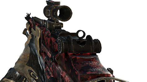 Image Mk14 Red Camo Acog Proposal Imagepngpng Call Of Duty Wiki